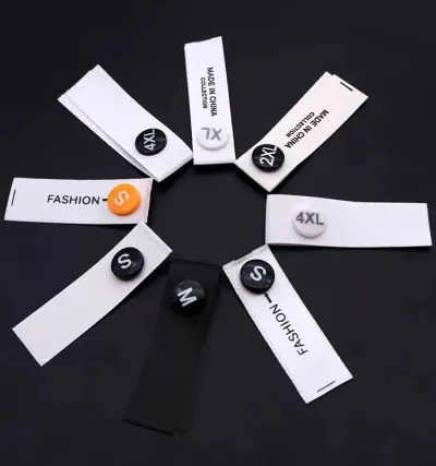 Single Color Size Buckle Label Customization