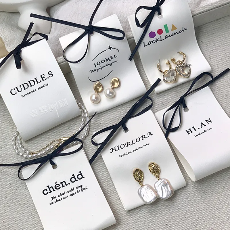 Cloth Tags Cards For Fashion Jewelry