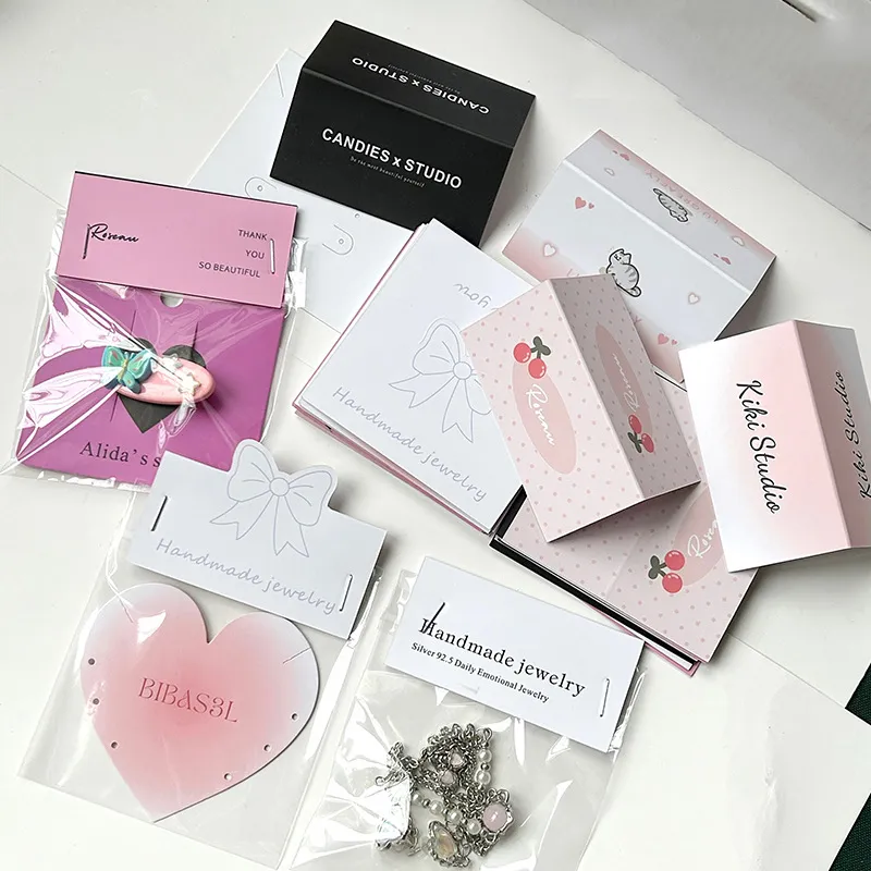 Tags Cards For Fashion Jewelry