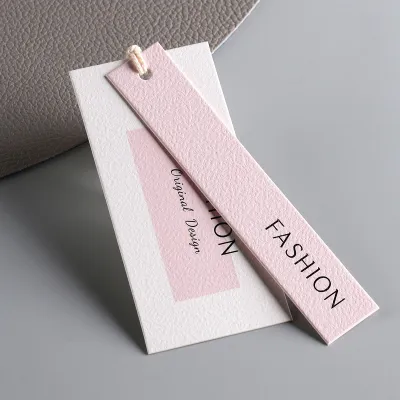 Make Logo Double-Layer Tags Cards For Clothing