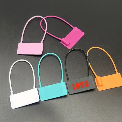 Custom Logo Anti-Theft Buckle Tags Cards For Clothing And Shoes