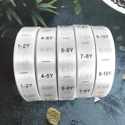 Kids Size Labels For Clothing