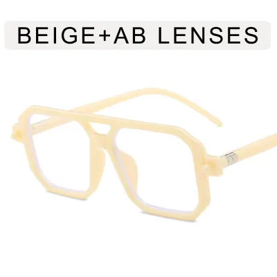 Women's Simple Polygon Anti-Blue Sunglasses