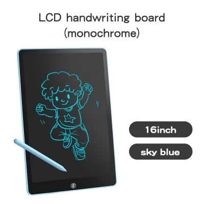 16 Inch Multicolor LCD Writing Painting Board Educational Toys for Kids