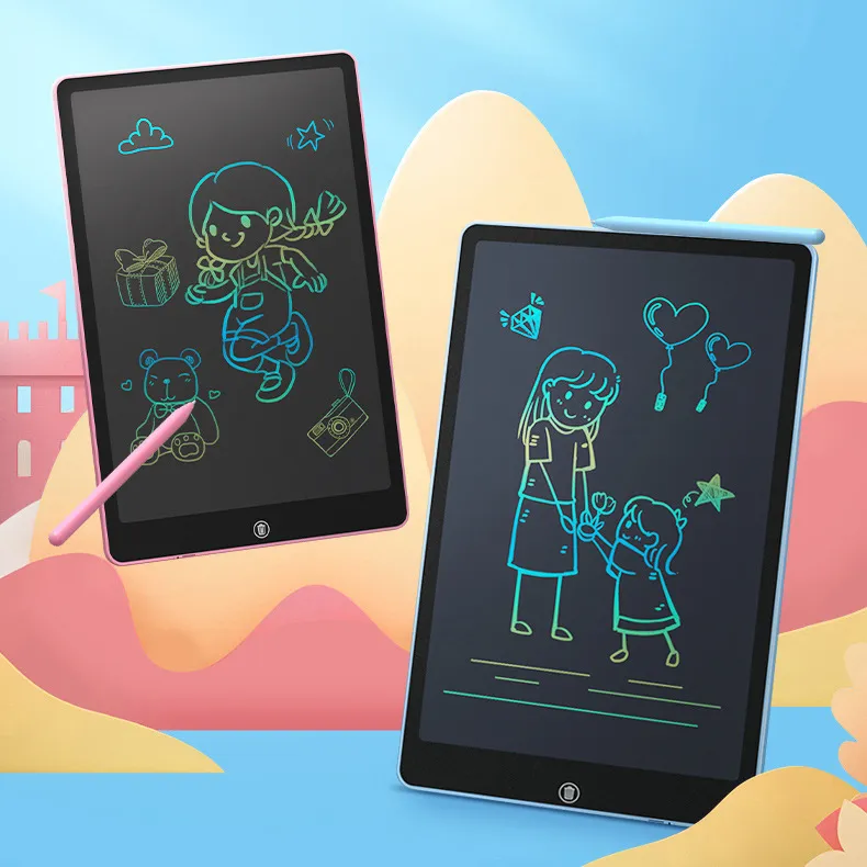 16 Inch Multicolor LCD Writing Painting Board Educational Toys for Kids