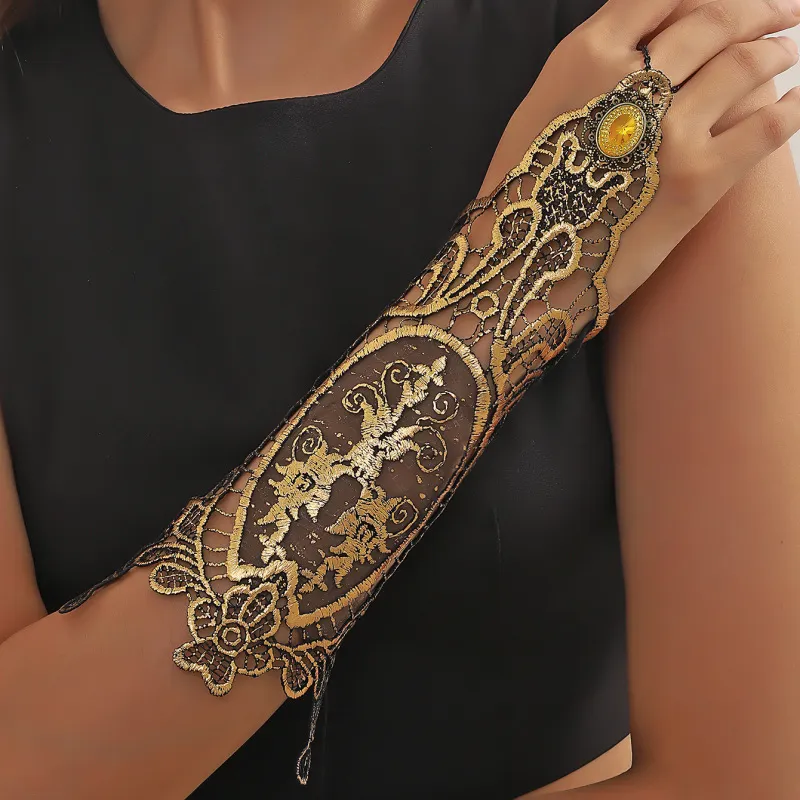 Gothic Vintage Lace Women Glove