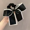 545# Black Bow Hair Ring