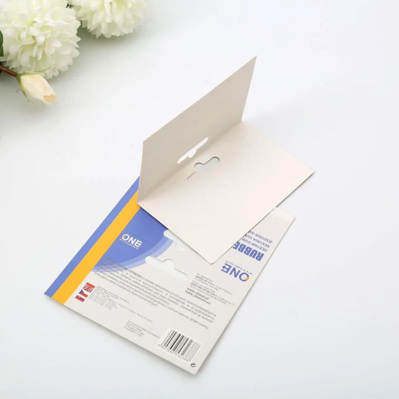 Custom Logo Packaging Paper Card Folding Card For Jewelry Accessories