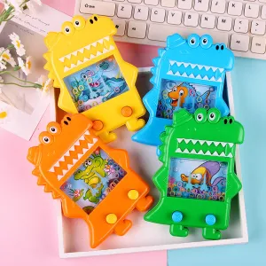 Children Puzzle Dinosaur Ring Water Machine Toy Plastic Bath Play for Kids