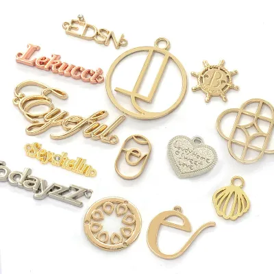 Custom Logo Hollow Metal Tag
