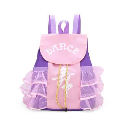 Kids Girls Cute Letter Print Oxford Backpack Bag for Toddler