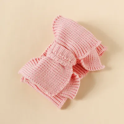 Baby Solid Color Big Bow Hairband for Kids