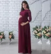 Burgundy Nine-Point Sleeve