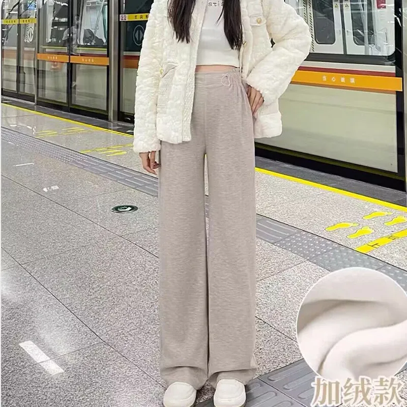 Spring And Autumn Pregnant Women Fashion Casual High Waist Loose Cotton Pants