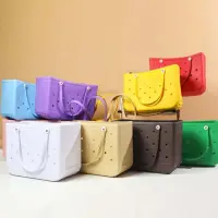 Women Fashion Elegant Lizard Print Large Capacity Tote Bag