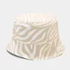 Khaki White Zebra Pattern