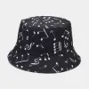 Note Pattern Black