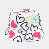 Multicolor Hollow Love Pattern