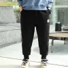Black Spring And Autumn Chee Pants