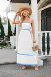 White Blue Lace