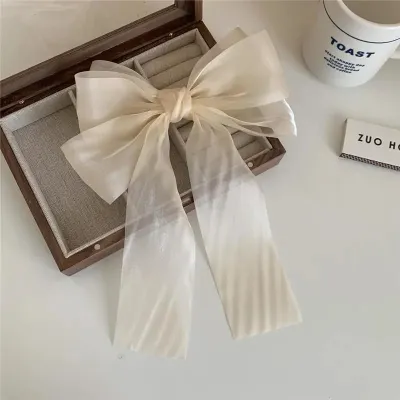 Children Fashion Mesh Butterfly Spring Clip Hair Bow Accessories