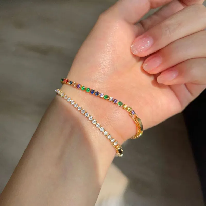 Women Simple Fashion Water Diamond Bracelet