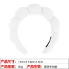 1# White Hair Band Towel Cloth