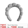 13# Towel Cloth Dark Gray Hairband
