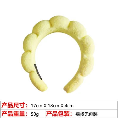Fashion Face Wash Makeup Remover Hair Band Simple Cloth