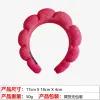 18# Towel Cloth Rose Red Hair Hoop