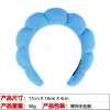 20# Towel Cloth Dark Blue Hair Hoop