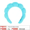 24# Towel Cloth Lake Blue Hair Hoop