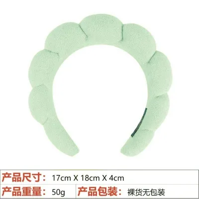Fashion Face Wash Makeup Remover Hair Band Simple Cloth