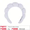 28# Towel Cloth Shallow Purple Headband