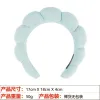 31# Terry Cloth Light Blue Hairband