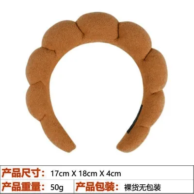 Fashion Face Wash Makeup Remover Hair Band Simple Cloth