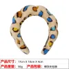 4# Flannel Colorful Leopard Hairband