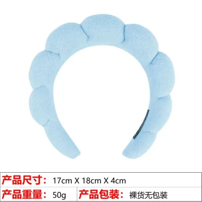Fashion Face Wash Makeup Remover Hair Band Simple Cloth
