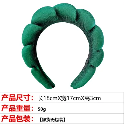 Fashion Face Wash Makeup Remover Hair Band Simple Cloth