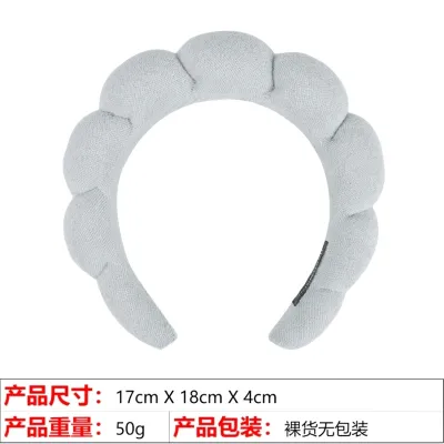 Fashion Face Wash Makeup Remover Hair Band Simple Cloth