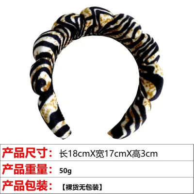 Fashion Face Wash Makeup Remover Hair Band Simple Cloth