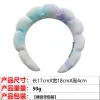 31# Gold Velvet Lt.Blue Gradient Headband