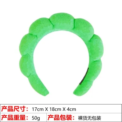 Fashion Face Wash Makeup Remover Hair Band Simple Cloth