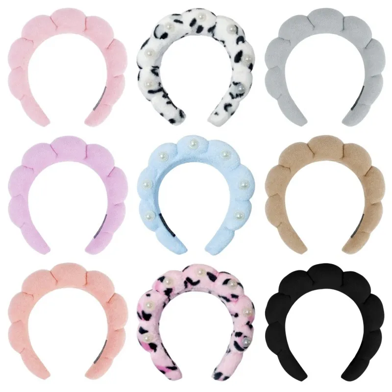 Fashion Face Wash Makeup Remover Hair Band Simple Cloth