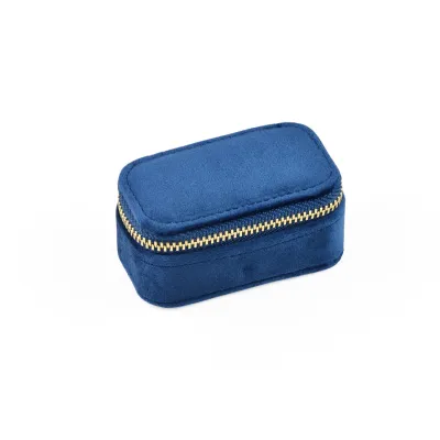 Portable Travel Velvet Mini Jewelry Box