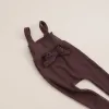 D.Coffee Activities Lace-Up Pants