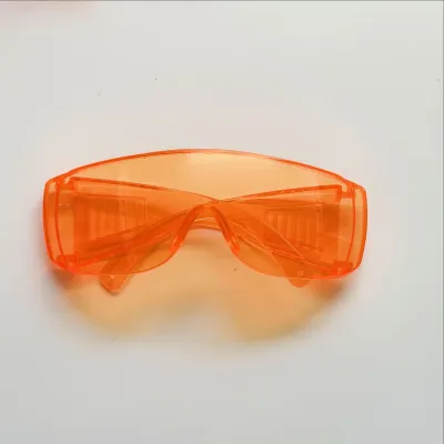Women Simple Creative Color Blinds Splash-Proof Sand-Proof Safety Goggles Sunglasses