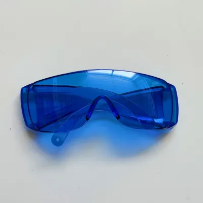 Women Simple Creative Color Blinds Splash-Proof Sand-Proof Safety Goggles Sunglasses