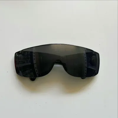 Women Simple Creative Color Blinds Splash-Proof Sand-Proof Safety Goggles Sunglasses