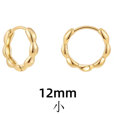 Women's Fashion Geometric Star Shaped Heart Shaped Square Hollow Earrings